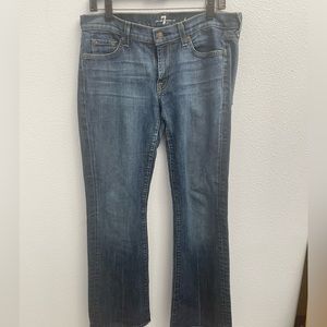 7 for all mankind bootcut jeans size 31